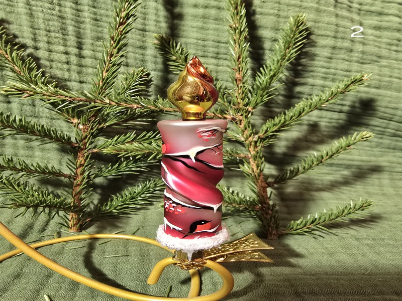 свеча снегири