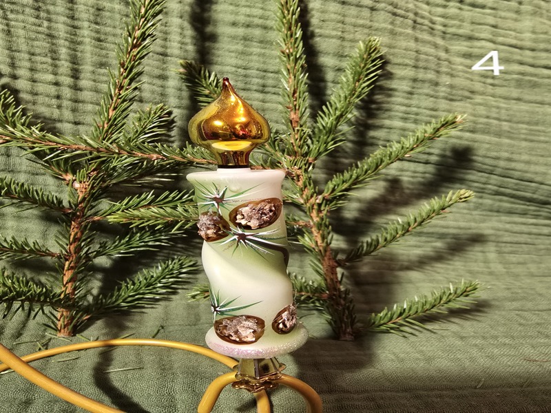 свеча шишки