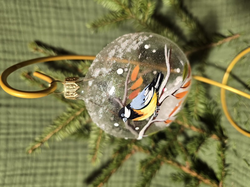 медальон синица